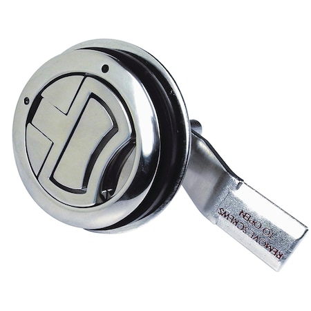 Seachoice Round Hatch Handle, Face: 2-3/8", Overall Length: 3-3/4" 35531